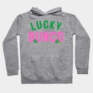 St. Patrick's Day Bunco Lucky Bunco Shamrock Hoodie